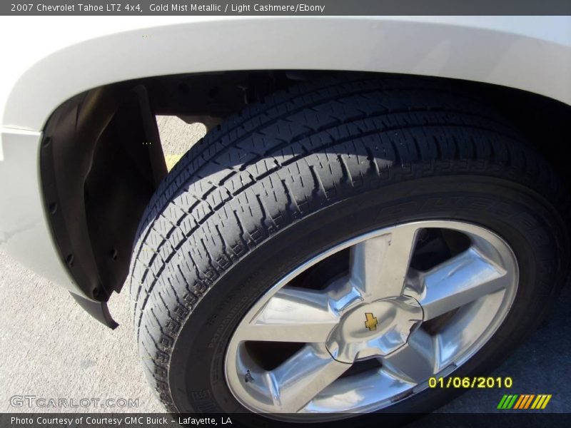 Gold Mist Metallic / Light Cashmere/Ebony 2007 Chevrolet Tahoe LTZ 4x4