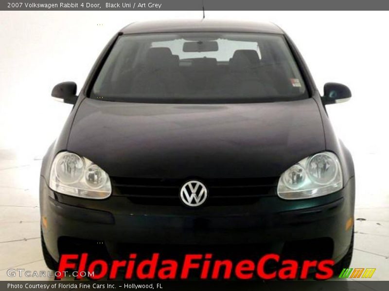 Black Uni / Art Grey 2007 Volkswagen Rabbit 4 Door