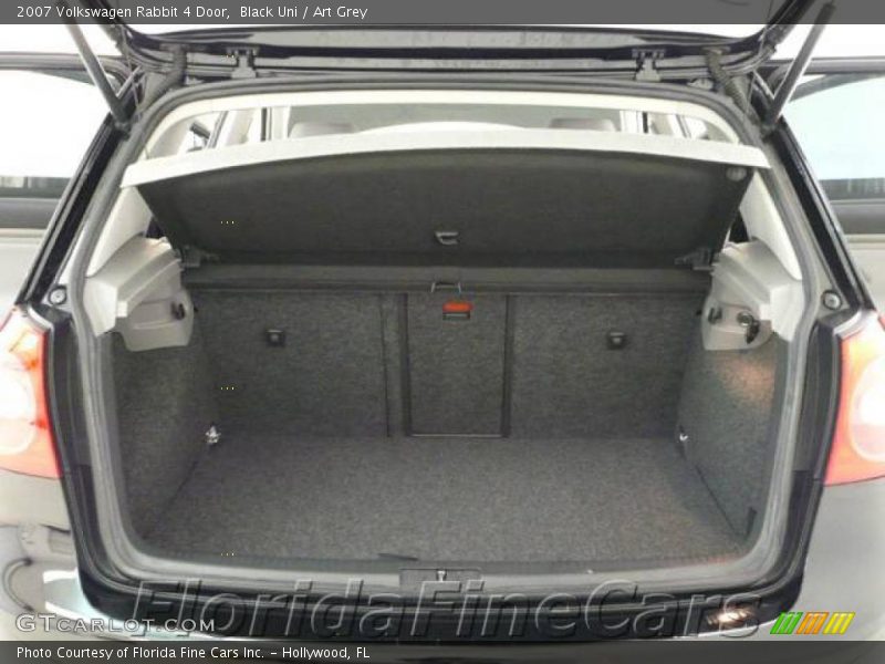 Black Uni / Art Grey 2007 Volkswagen Rabbit 4 Door