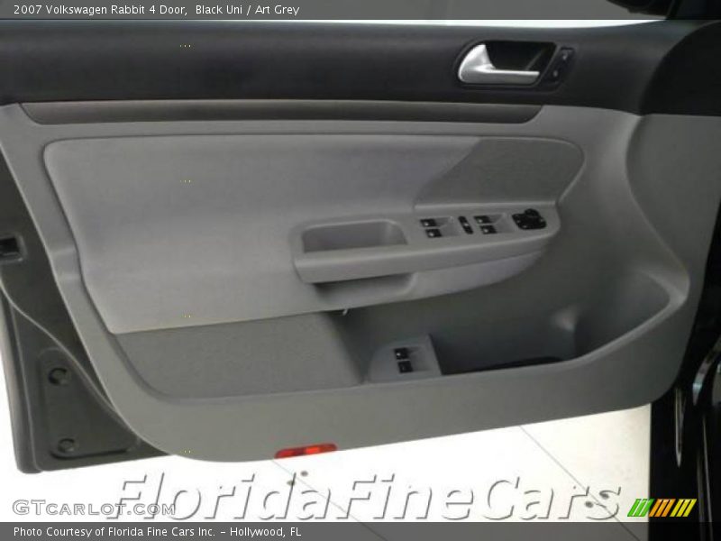 Black Uni / Art Grey 2007 Volkswagen Rabbit 4 Door