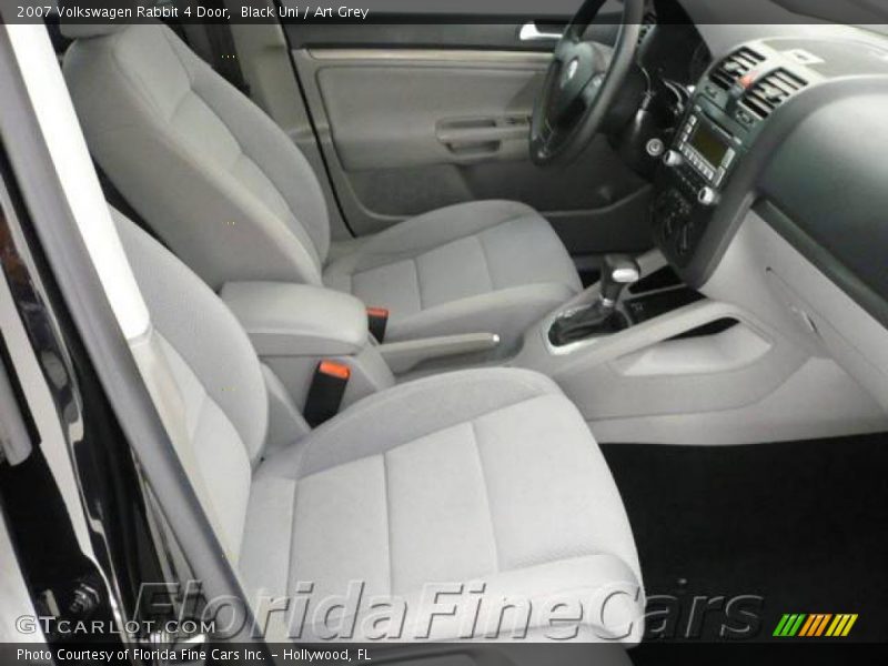 Black Uni / Art Grey 2007 Volkswagen Rabbit 4 Door