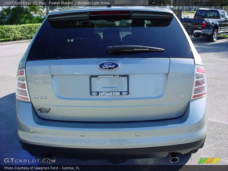 Pewter Metallic / Medium Light Stone 2007 Ford Edge SEL Plus