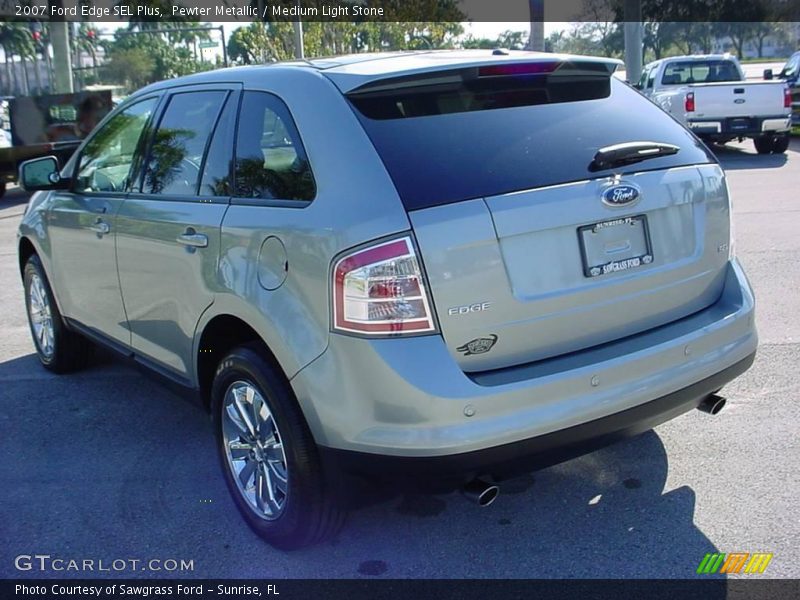 Pewter Metallic / Medium Light Stone 2007 Ford Edge SEL Plus