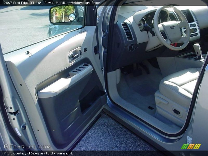 Pewter Metallic / Medium Light Stone 2007 Ford Edge SEL Plus