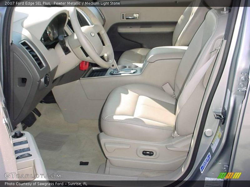 Pewter Metallic / Medium Light Stone 2007 Ford Edge SEL Plus