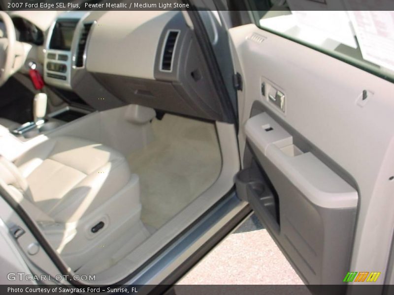 Pewter Metallic / Medium Light Stone 2007 Ford Edge SEL Plus