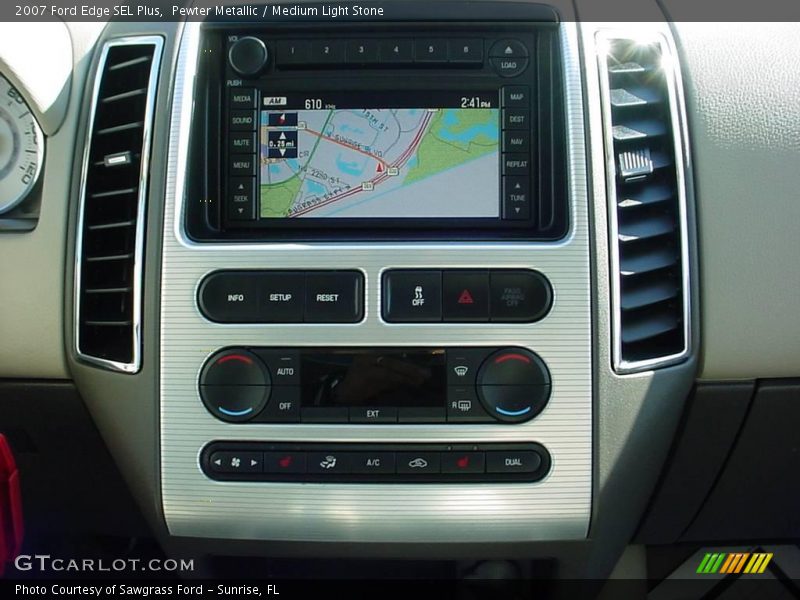 Pewter Metallic / Medium Light Stone 2007 Ford Edge SEL Plus