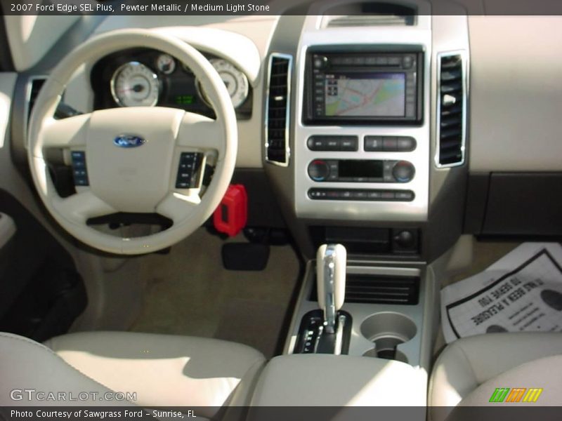 Pewter Metallic / Medium Light Stone 2007 Ford Edge SEL Plus