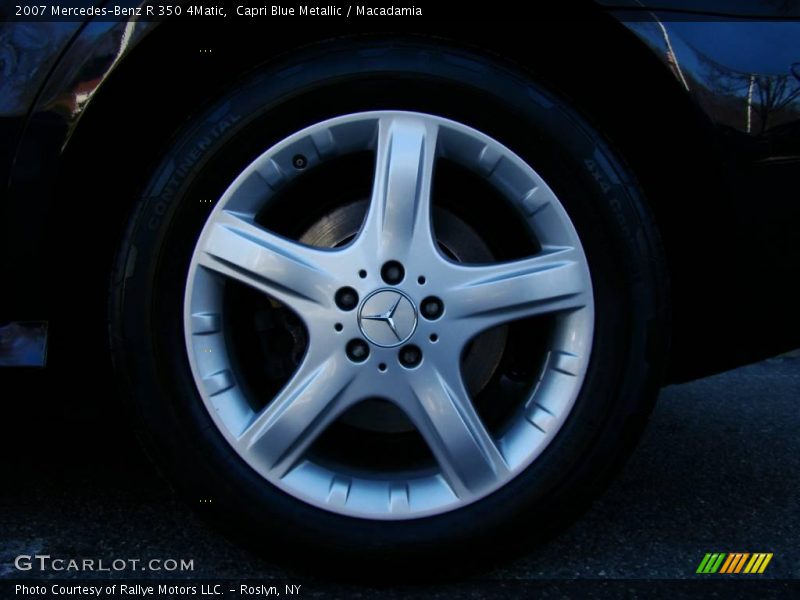 Capri Blue Metallic / Macadamia 2007 Mercedes-Benz R 350 4Matic