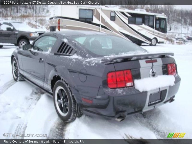 Alloy Metallic / Dark Charcoal 2007 Ford Mustang GT Deluxe Coupe