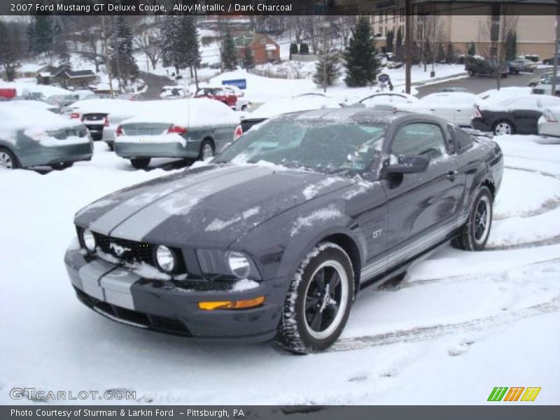Alloy Metallic / Dark Charcoal 2007 Ford Mustang GT Deluxe Coupe