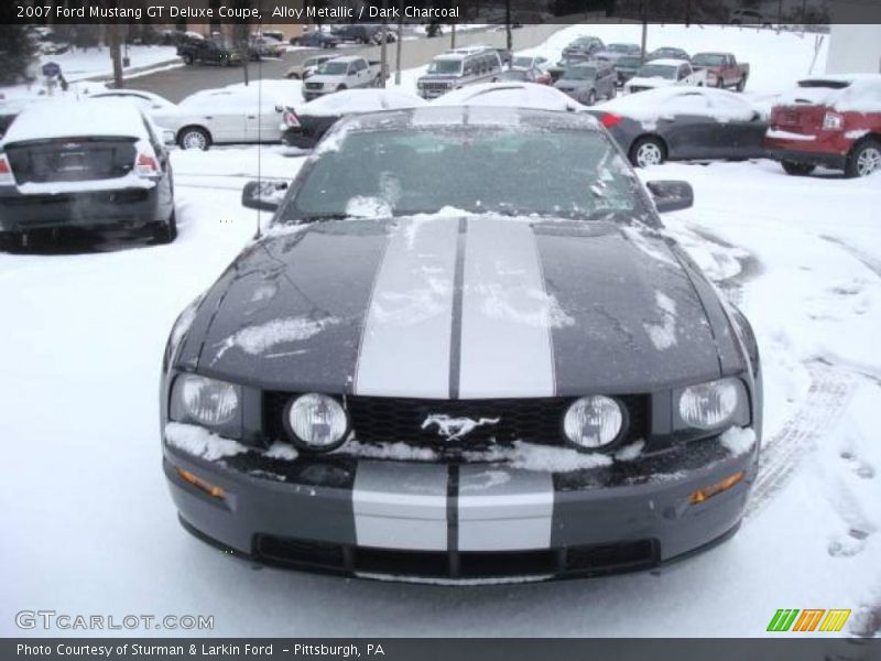 Alloy Metallic / Dark Charcoal 2007 Ford Mustang GT Deluxe Coupe