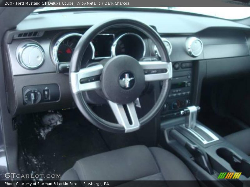 Alloy Metallic / Dark Charcoal 2007 Ford Mustang GT Deluxe Coupe