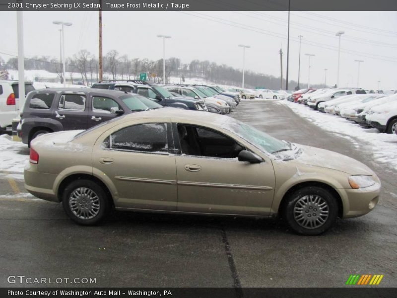 Taupe Frost Metallic / Taupe 2001 Chrysler Sebring LX Sedan