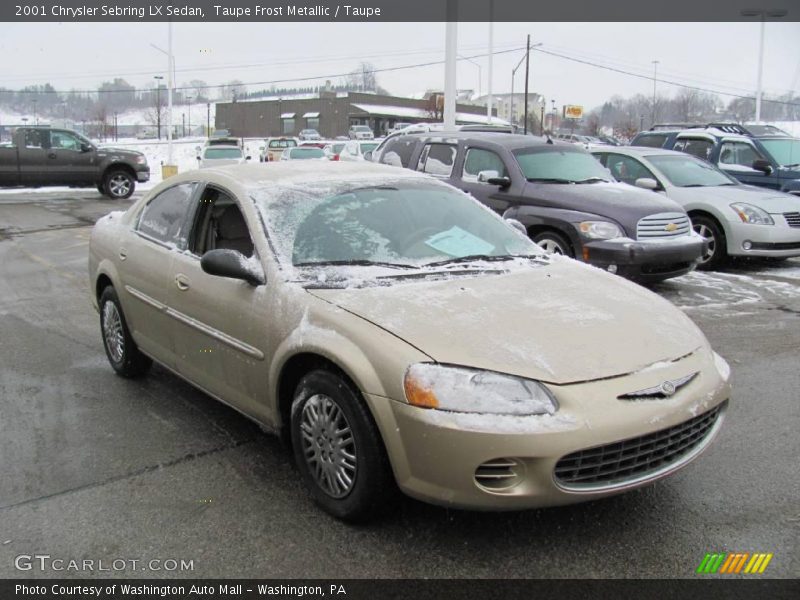 Taupe Frost Metallic / Taupe 2001 Chrysler Sebring LX Sedan