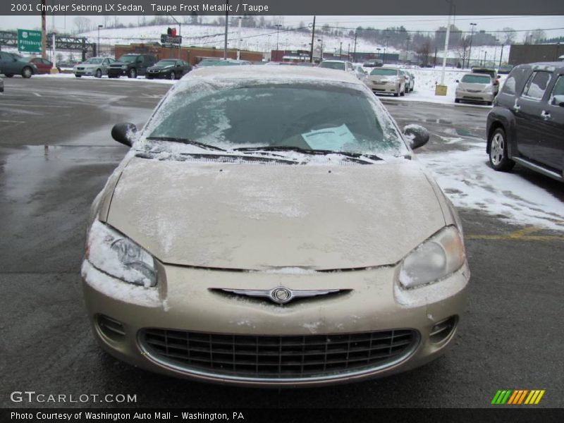 Taupe Frost Metallic / Taupe 2001 Chrysler Sebring LX Sedan
