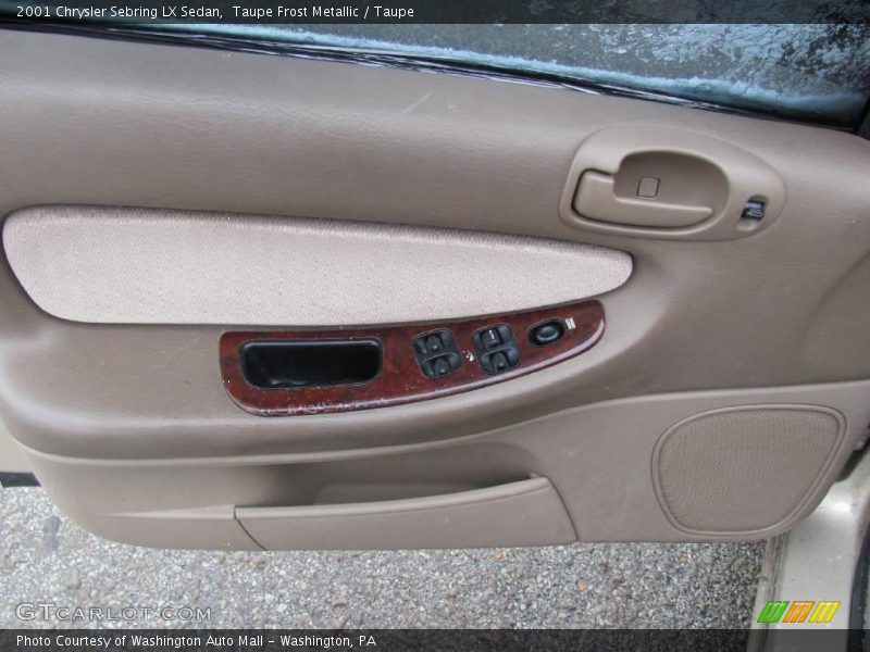 Taupe Frost Metallic / Taupe 2001 Chrysler Sebring LX Sedan