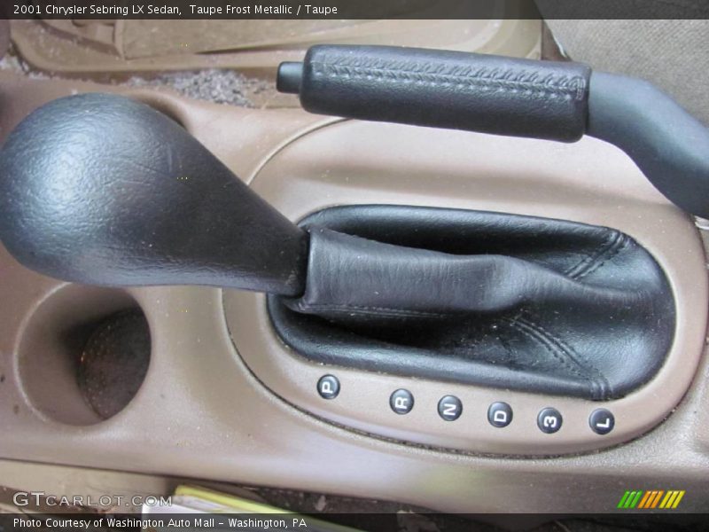 Taupe Frost Metallic / Taupe 2001 Chrysler Sebring LX Sedan