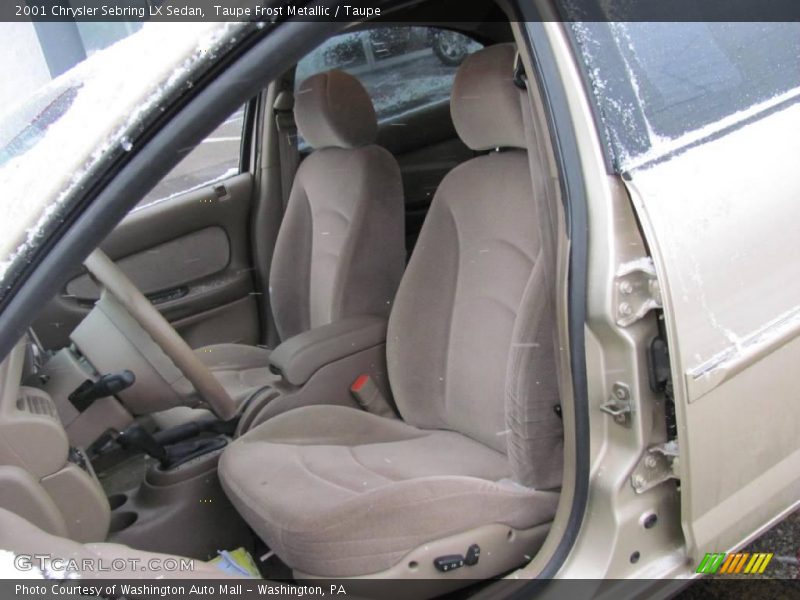 Taupe Frost Metallic / Taupe 2001 Chrysler Sebring LX Sedan