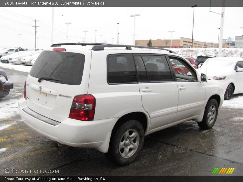 Super White / Ivory Beige 2006 Toyota Highlander 4WD