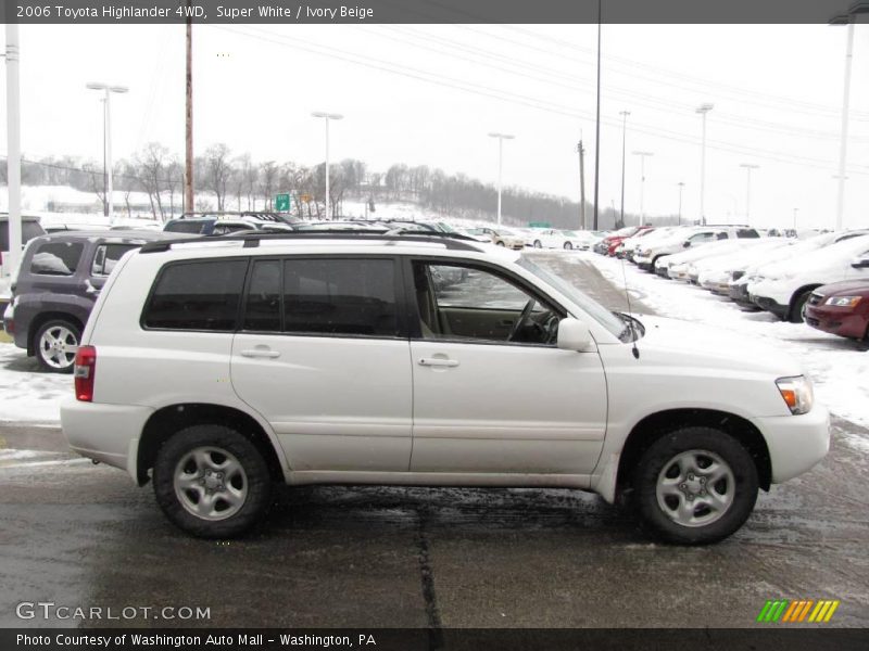 Super White / Ivory Beige 2006 Toyota Highlander 4WD