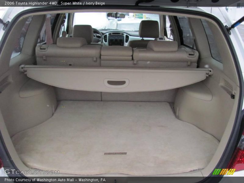 Super White / Ivory Beige 2006 Toyota Highlander 4WD