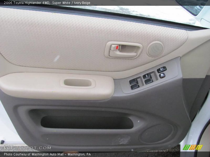 Super White / Ivory Beige 2006 Toyota Highlander 4WD