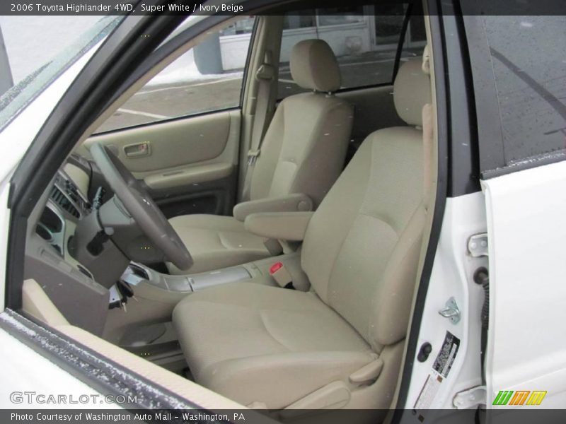 Super White / Ivory Beige 2006 Toyota Highlander 4WD