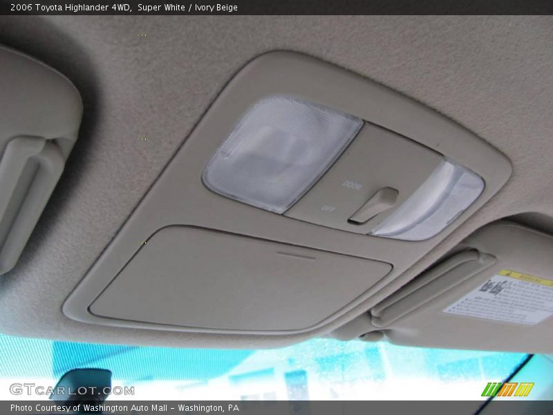Super White / Ivory Beige 2006 Toyota Highlander 4WD