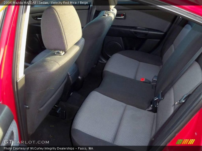 Velocity Red Mica / Beige 2006 Mazda MAZDA3 i Sedan