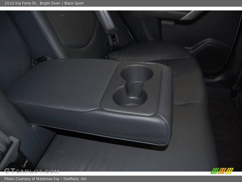 Bright Silver / Black Sport 2010 Kia Forte SX