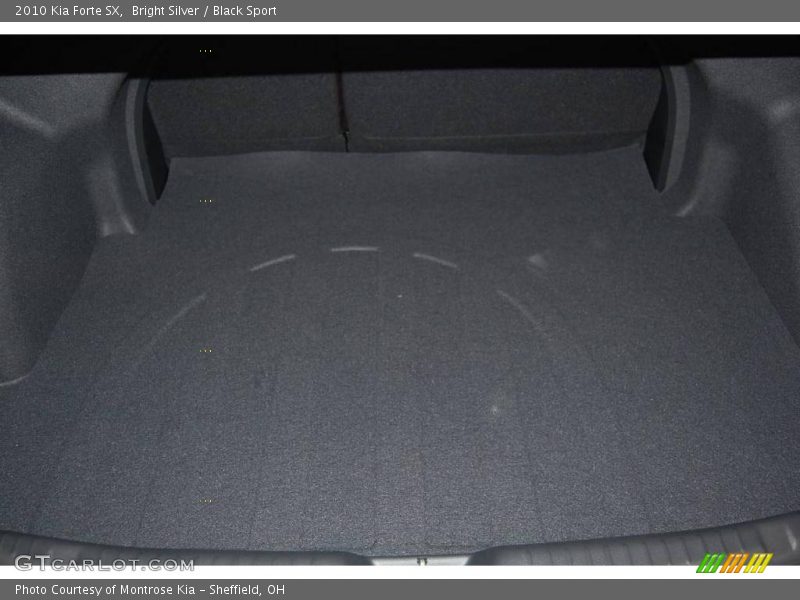 Bright Silver / Black Sport 2010 Kia Forte SX