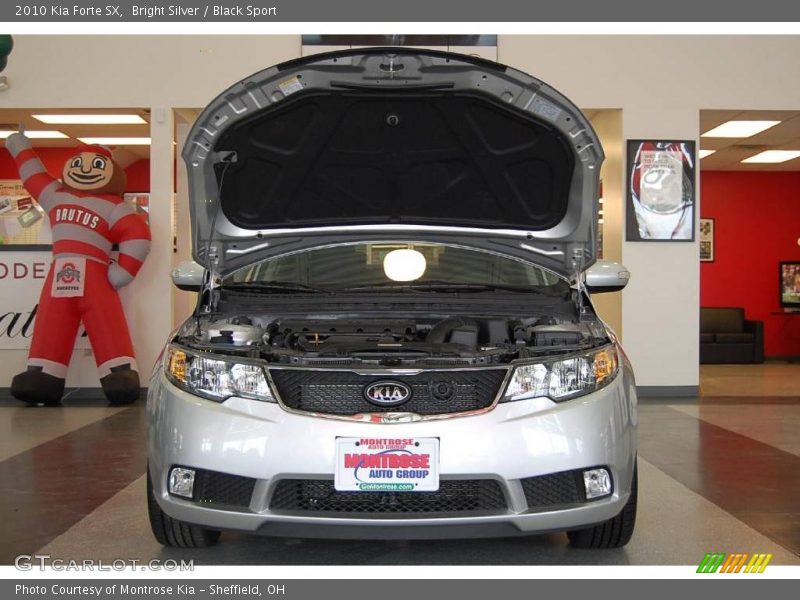 Bright Silver / Black Sport 2010 Kia Forte SX