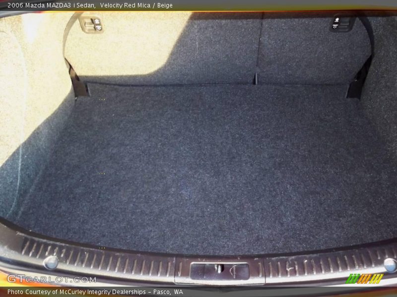 Velocity Red Mica / Beige 2006 Mazda MAZDA3 i Sedan