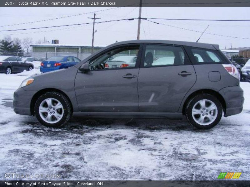 Phantom Gray Pearl / Dark Charcoal 2007 Toyota Matrix XR