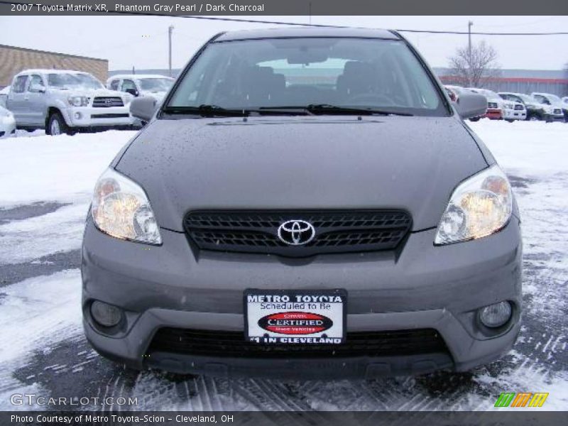 Phantom Gray Pearl / Dark Charcoal 2007 Toyota Matrix XR