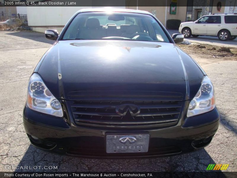 Black Obsidian / Latte 2005 Infiniti Q 45