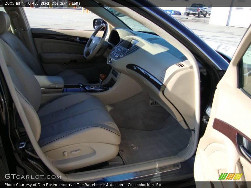 Black Obsidian / Latte 2005 Infiniti Q 45