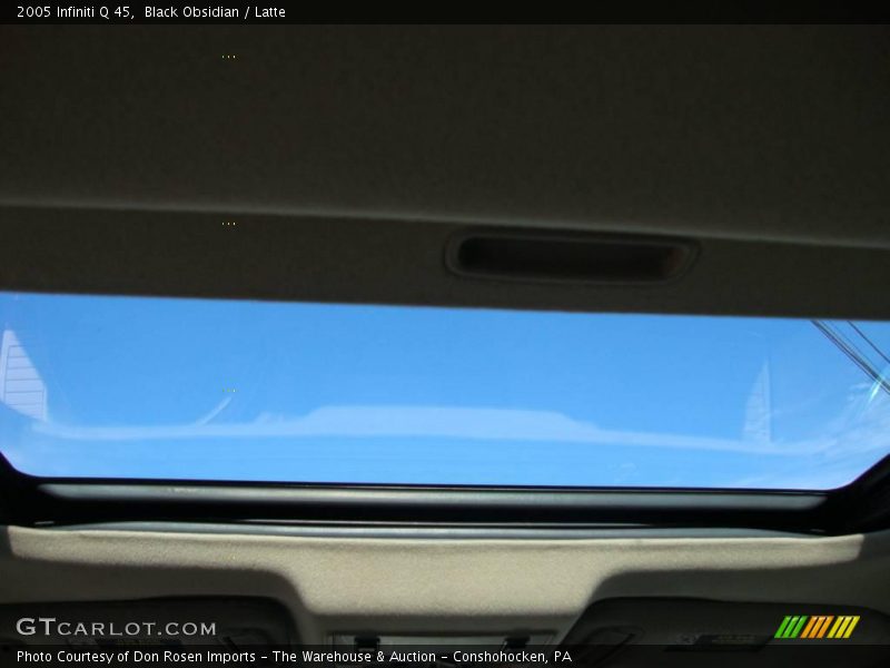 Black Obsidian / Latte 2005 Infiniti Q 45
