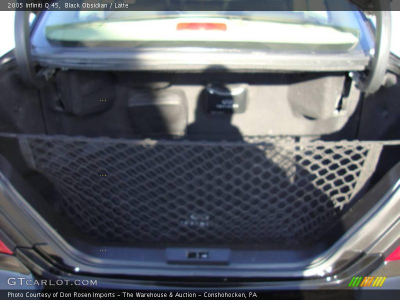 Black Obsidian / Latte 2005 Infiniti Q 45