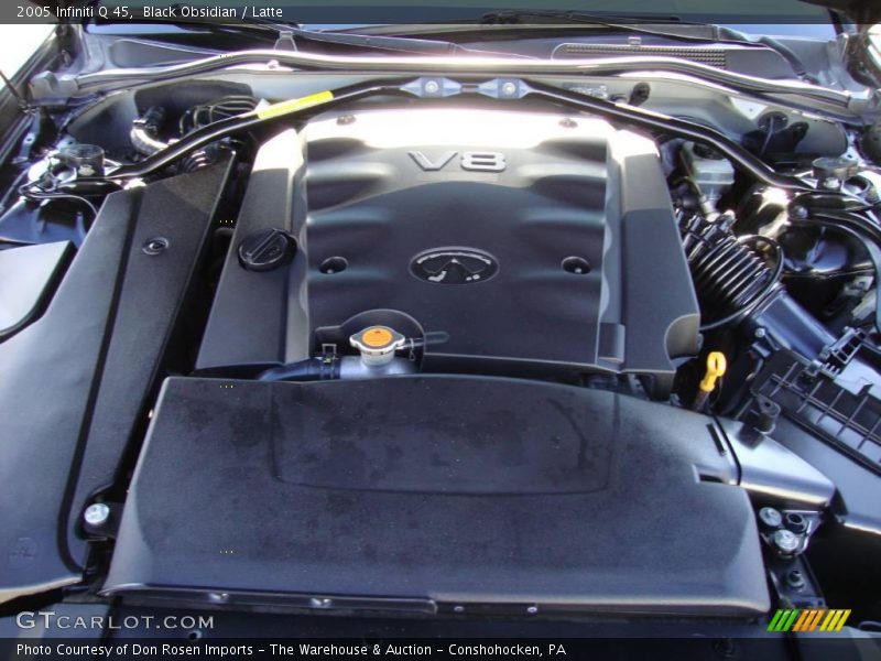 Black Obsidian / Latte 2005 Infiniti Q 45