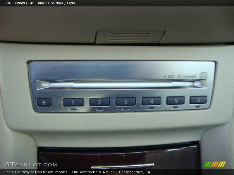 Black Obsidian / Latte 2005 Infiniti Q 45