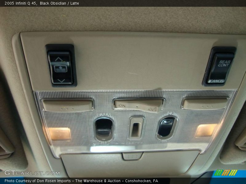 Black Obsidian / Latte 2005 Infiniti Q 45