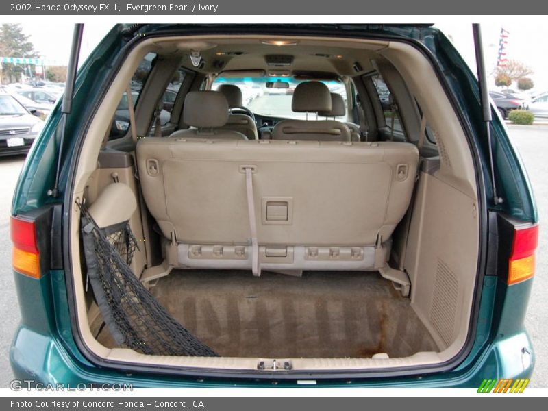 Evergreen Pearl / Ivory 2002 Honda Odyssey EX-L