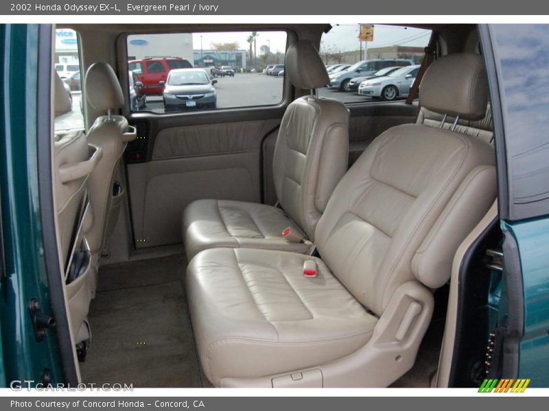 Evergreen Pearl / Ivory 2002 Honda Odyssey EX-L