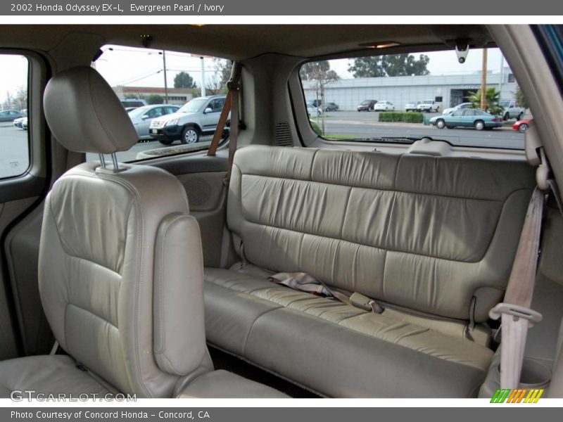 Evergreen Pearl / Ivory 2002 Honda Odyssey EX-L