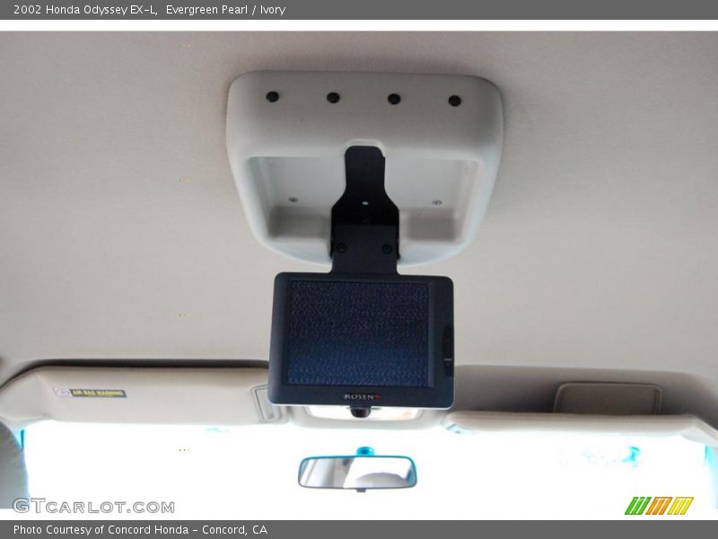Evergreen Pearl / Ivory 2002 Honda Odyssey EX-L