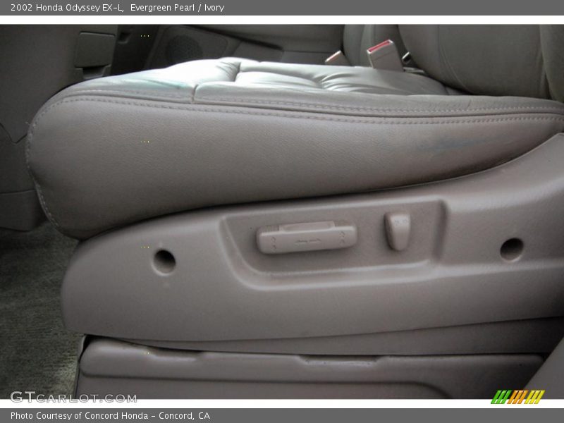 Evergreen Pearl / Ivory 2002 Honda Odyssey EX-L