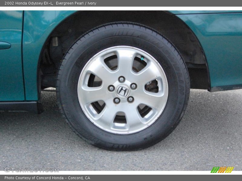 Evergreen Pearl / Ivory 2002 Honda Odyssey EX-L