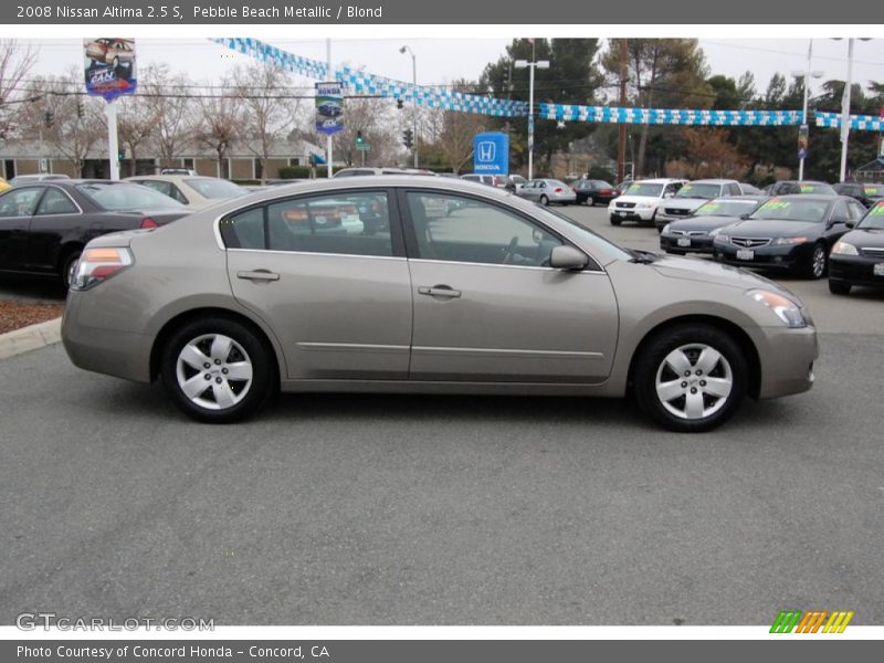 Pebble Beach Metallic / Blond 2008 Nissan Altima 2.5 S